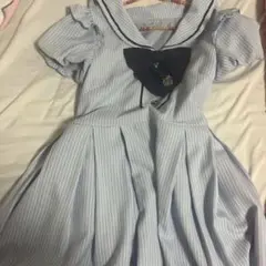 Secret Honeyワンピース セーラー水色 ブルー