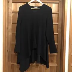 ENFOLD アシンメトリーvネックブラウス