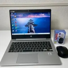 【極美品】【バッテリー残100%】Windows11搭載 hpノートパソコン