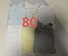 ユニクロ　コットンメッシュタンクトップ 6枚セット