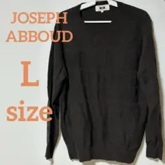 ジョセフアブード ニットセーター　長袖 LL size