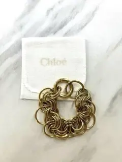 Chloe クロエ チェーンブレスレット ゴールド