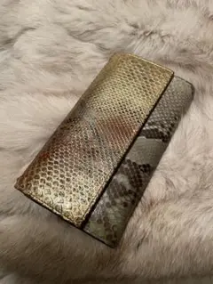 GUCCI 蛇皮財布