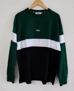 FILA フィラ 長袖 Tシャツ 3色 使いL