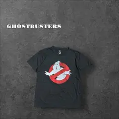 GHOSTBUSTERS ゴーストバスターズ Tシャツ 半袖 プリント ブラック