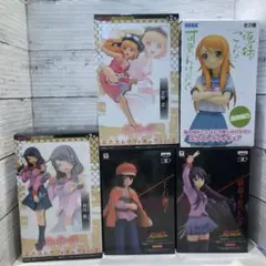 化物語 俺の妹がこんなに可愛いわけがない フィギュア5体セット 新品未開封品