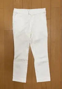 Harrods ハロッズ クロップドパンツ 白 サイズ1(S)