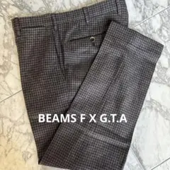 【美品】G.T.A 別注 BEAMS F チェック柄 クリーニング済