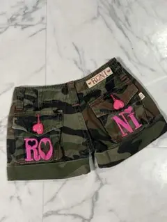 ロニィ　迷彩　ショートパンツ　SS 100 夏！海！プールに！