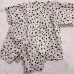 110 Favon バースデイ　子供服　甚平　キッズ　キッズ甚平