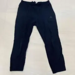 adidas 日本製　ジョガーパンツ　ネイビー