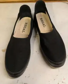 REGAL ブラック スリッポン