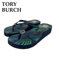 美品 TORY BURCH トリーバーチ サンダル Tロゴ