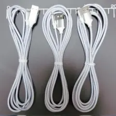Naoeleii 高速充電ケーブル 3本セット