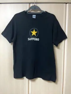サッポロビール　SAPPORO 半袖　企業　Tシャツ　黒　L