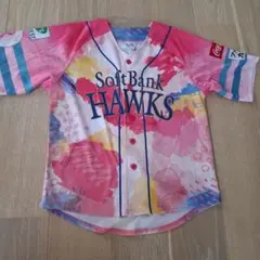 2024ピンクフルデー　SoftBank Hawksユニフォーム S