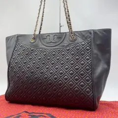 ✨美品✨トリーバーチ トートバッグ キルティング チェーン A4可能 レザー
