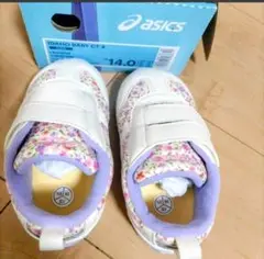 新品　ASICS IDAHO BABY CT 4 14.0cm 　ラベンダー