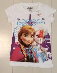 【新品・未使用】アナ雪　女の子Tシャツ６Ｙ