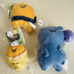 お文具といっしょ　ゼリーさん&ねこさんマスコットセット