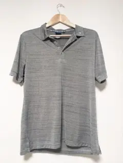 フィドラ FIDRA ストライプ ポロシャツ XXL グレー