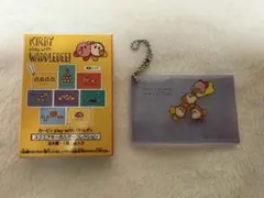 星のカービィ　スクエアキーホルダー　カービィ　play withワドルディ