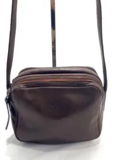 プラダ PRADA ナッパ レザー ショルダー バッグ ギャランティーカード付き