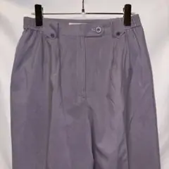 Chloé Golf パープルグレー タックパンツ