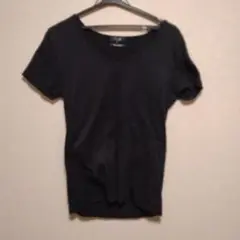 EDGE Vネック Tシャツ 黒 日本製