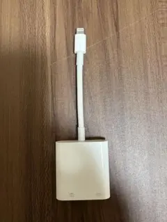 純正アップル Apple Lightning - USB 3カメラアダプタ