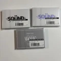 Stray Kids　MANIAC・THE SOUND フォトカード　３個