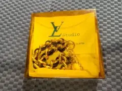 Y Studio ゴールド ブラック ウォレットチェーン