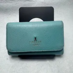 LANVIN ライトブルー リュクサンブール　カラー　キーケース
