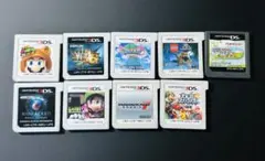 Nintendo 3DS ソフトまとめ売り 9本セット ルイージマンション2