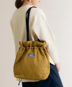美品【KATHARINEROSS】MEI サスティナブル　巾着ショルダーバッグ
