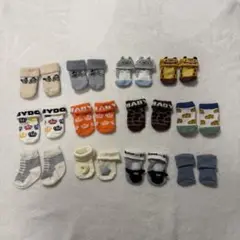ベビー靴下13足セット　ベビードール/アカチャンホンポ/H&M/その他…