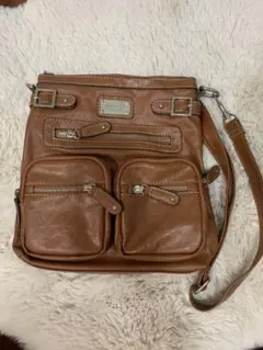Nine West ブラウン ショルダーバッグ