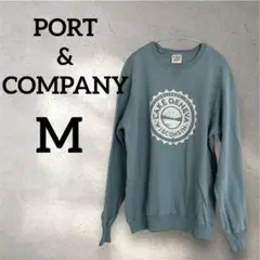 PORT&COMPANY 【M】スウェット トレーナー 水色