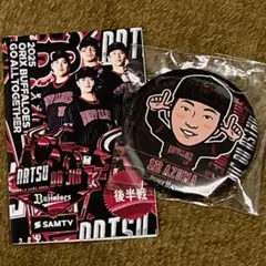 【美品】2025 ORIX Buffaloes 東晃平 ガチャ 缶バッジ夏の陣