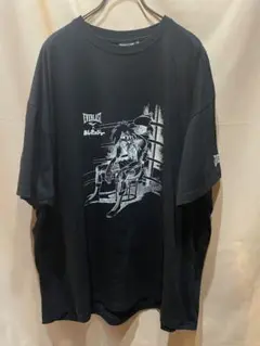 EVERLAST あしたのジョー コラボ Tシャツ ブラック