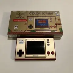 【美品・動作確認済み】GAME & WATCHスーパーマリオブラザーズ本体 箱有
