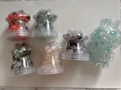 ビーズ ボトル6個セット