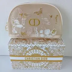 Dior　ポーチ　小物入れ　コスメポーチ　バタフライ　ノベルティ　非売品　蝶