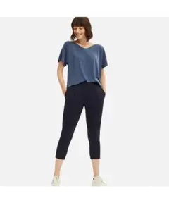 UNIQLO ユニクロ エアリズムYOGAヨガ テーパードパンツ M グレー