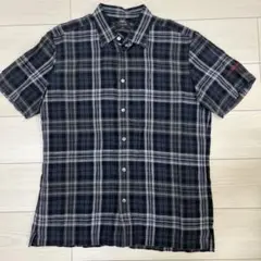 MACKINTOSH チェック柄 半袖シャツ LL