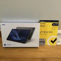 値下げNEC LAVIETabT10本体ノートン360プレミアム付き新品未開封