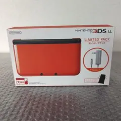 【希少】ニンテンドー3DS LL オレンジ×ブラック リミテッドパック 本体