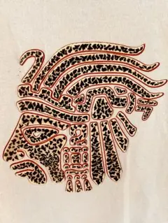 (レア)マヤ文明TZOLKIN グアテマラ半袖メンズTシャツ