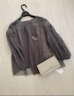 12000円新品♡スコットクラブ購入 シアーブラウス♡