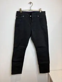 定価1.6万　コムサ　ブラック スキニーパンツ ストレッチ　チノパン